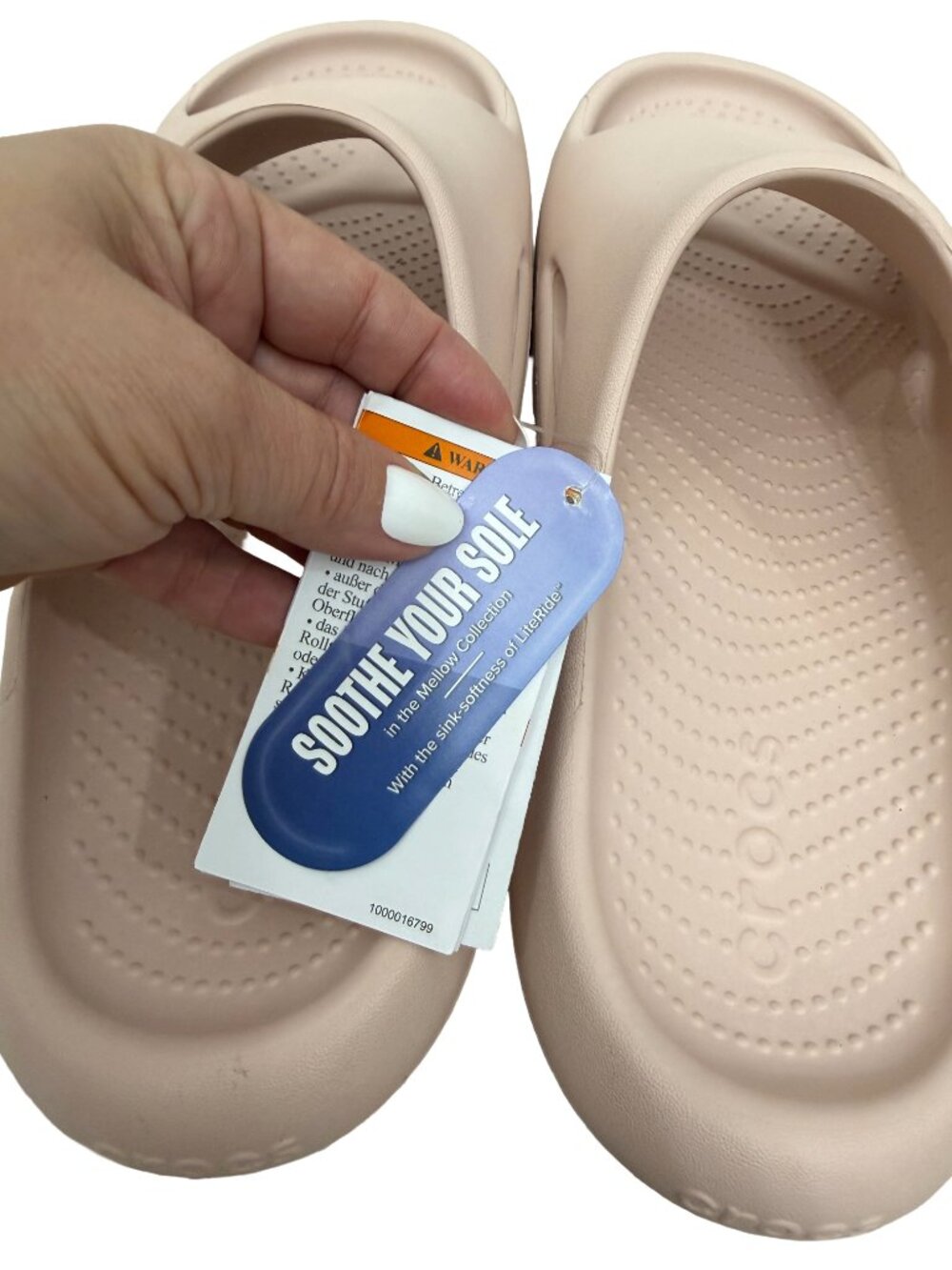 NWT Crocs Men's Mellow Recovery Slide Sandals Size 12 - Picture 6 of 9